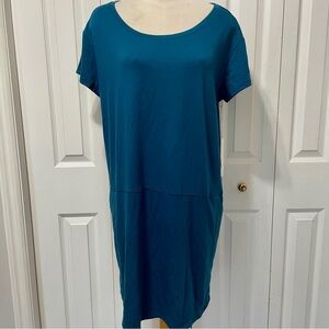 NWT Caslon Deep Teal Shift Dress Size XL